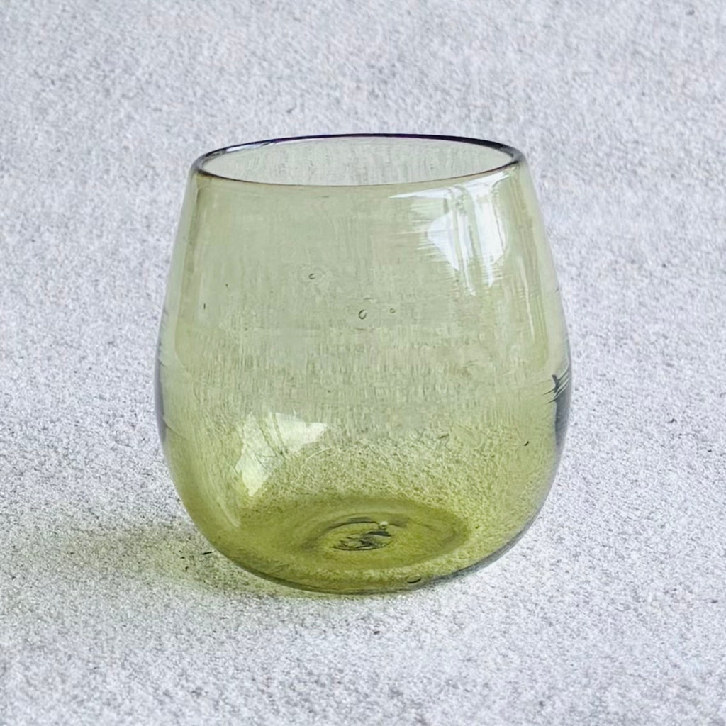 Blown glass - tumbler (short round small) ~ 250ml