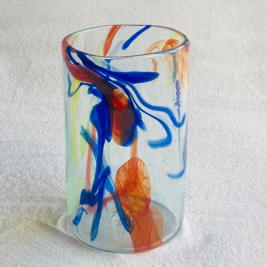 Blown glass - vase (cylinder 20cm)