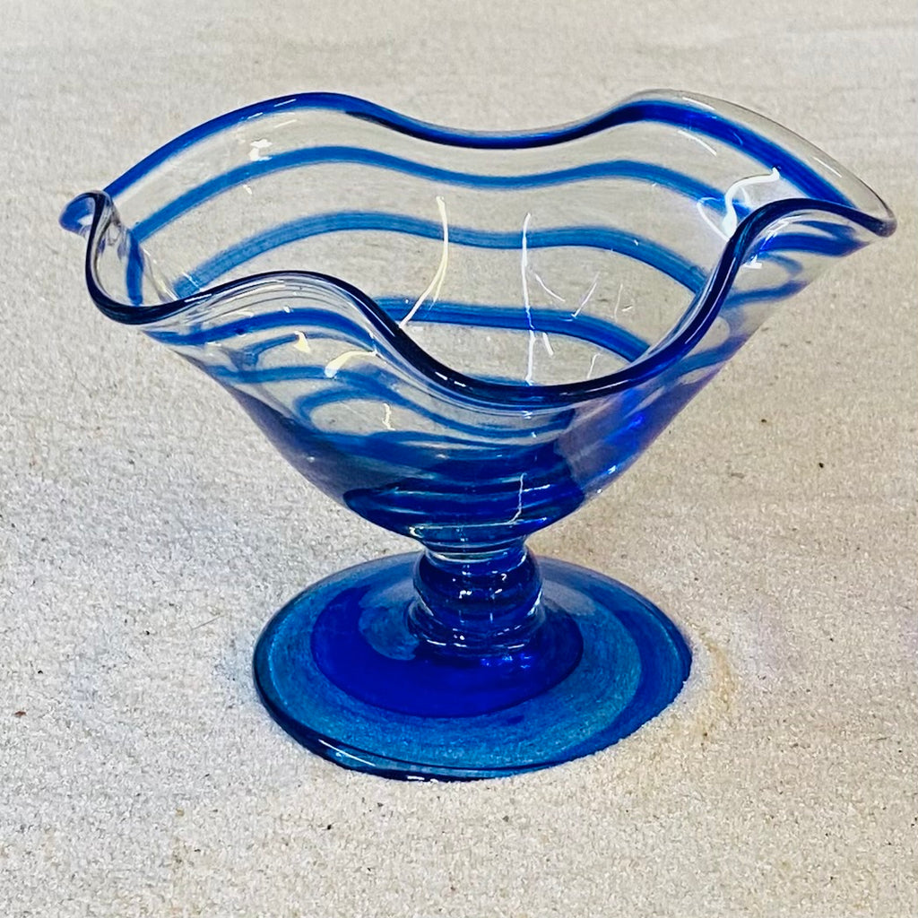 Blown glass - olive dish