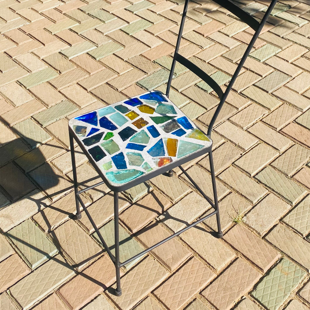 Dalle de Verre chair ~ 35cm seat, 49cm high