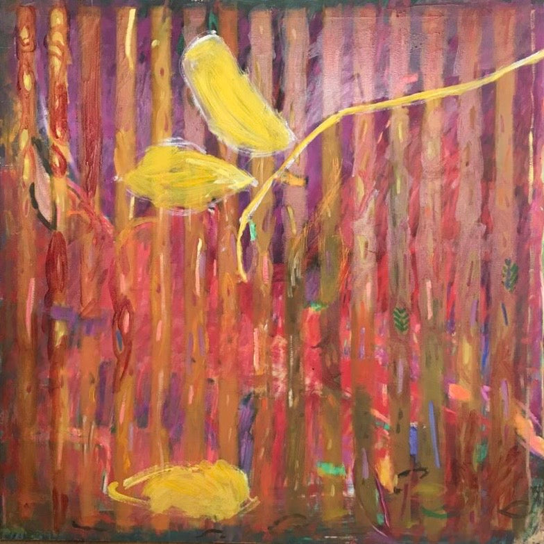 Painting - Mary Collis 'Autumn' - oil on canvas - 123cm x 122cm 2015