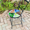 Dalle de Verre chair ~ 35cm seat, 49cm high