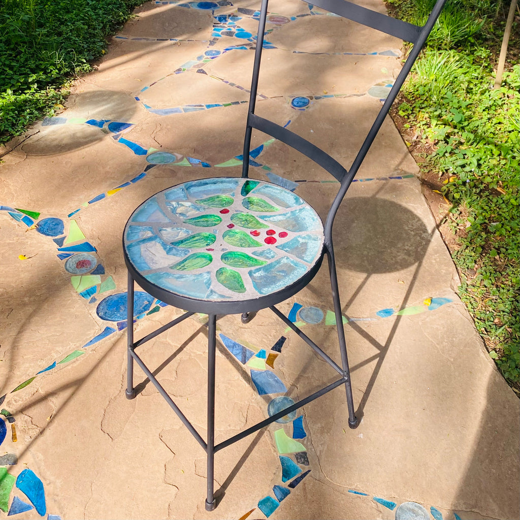 Dalle de Verre chair ~ 35cm seat, 49cm high