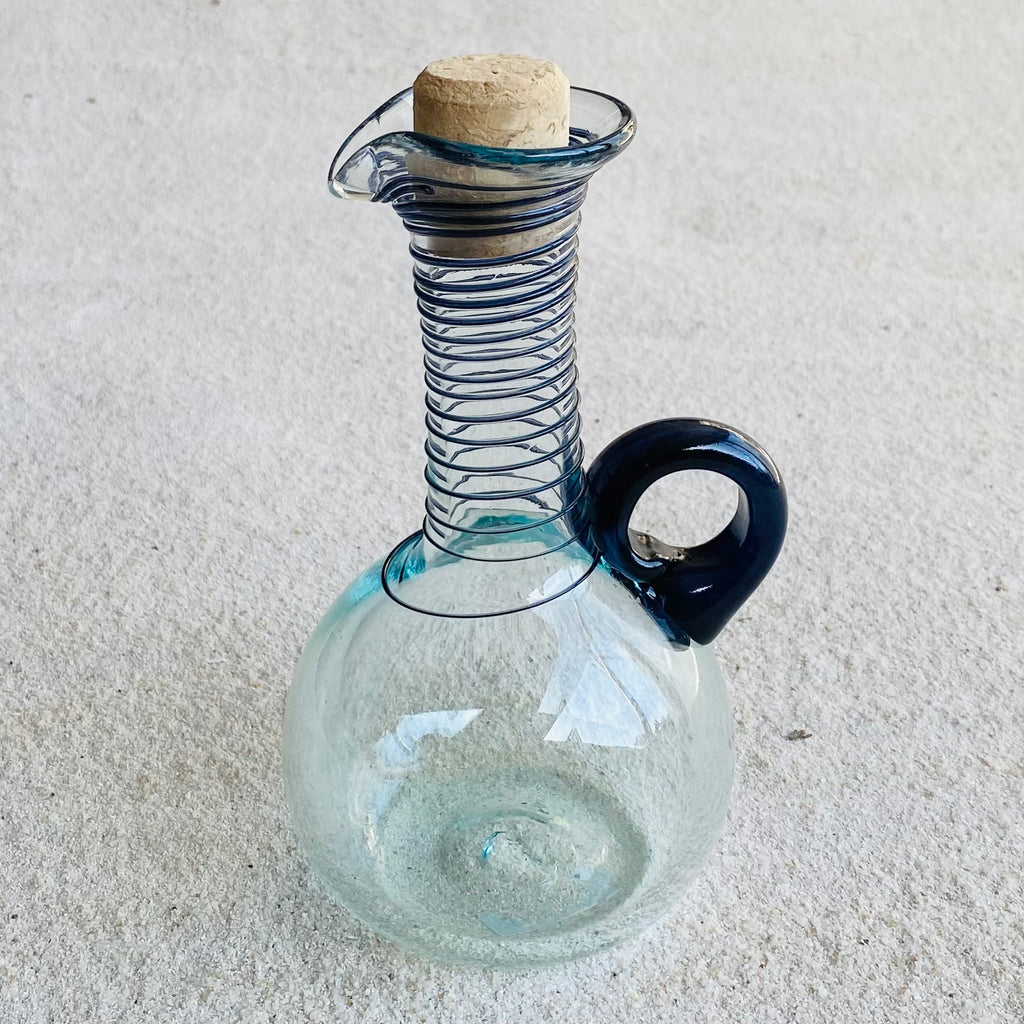 Blown glass -  olio jug
