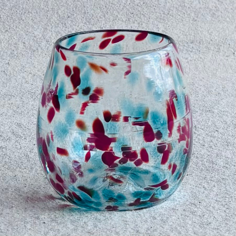 Blown glass - tumbler (short round small) ~ 250ml