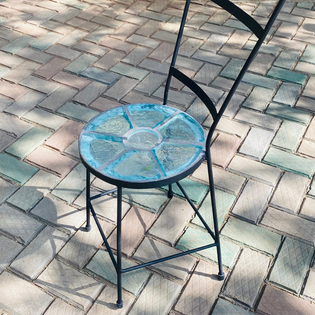 Dalle de Verre chair ~ 35cm seat, 49cm high
