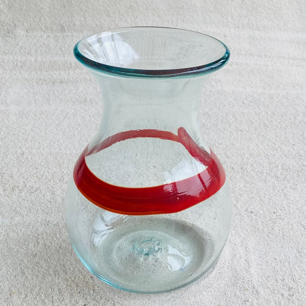 Blown glass - vase (pot 20cm)