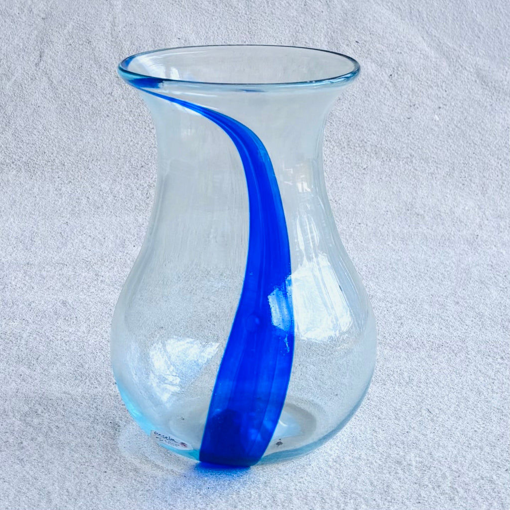 Blown glass - vase (pot 20cm)