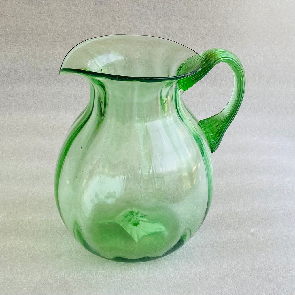Blown glass - jug (fat)
