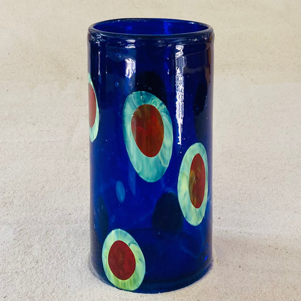 Blown glass - vase 'allsort' murrine