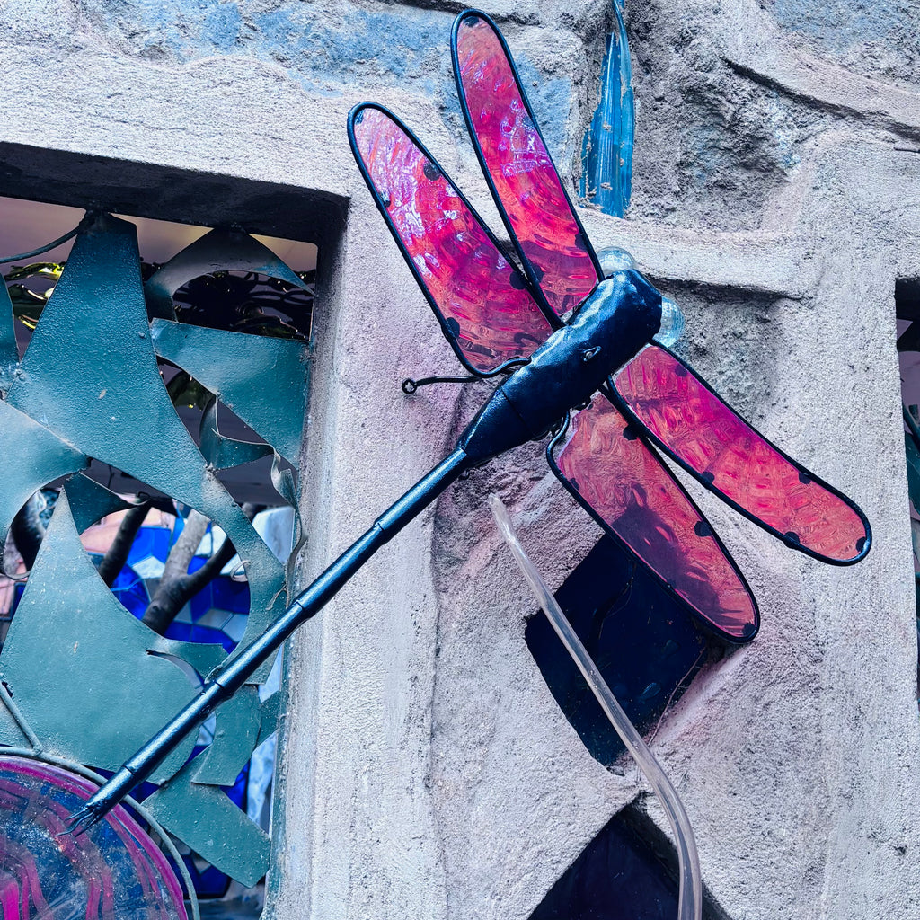 Wall art - wall mounted dragonfly