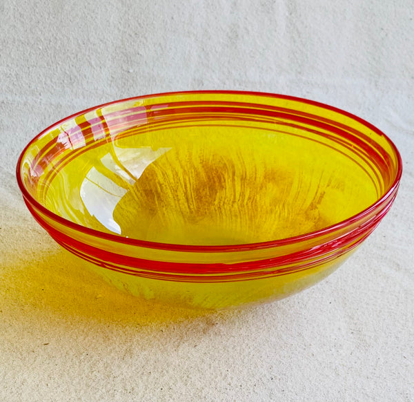 Blown glass - bowl ‘ kelari 2 by Marek Bartko