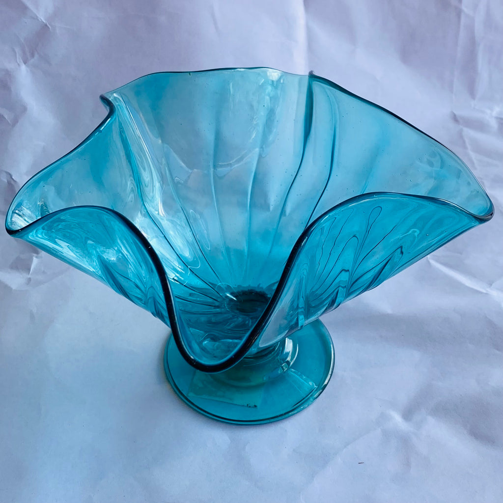 Blown glass - olive dish