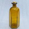 Blown glass - bottle (hexagon)