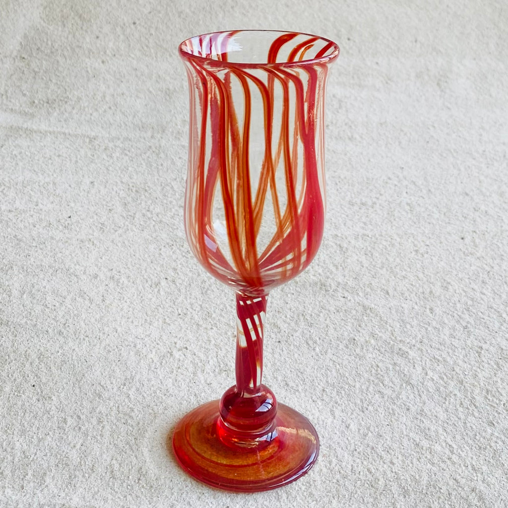 Blown glass - goblet (standard wine)
