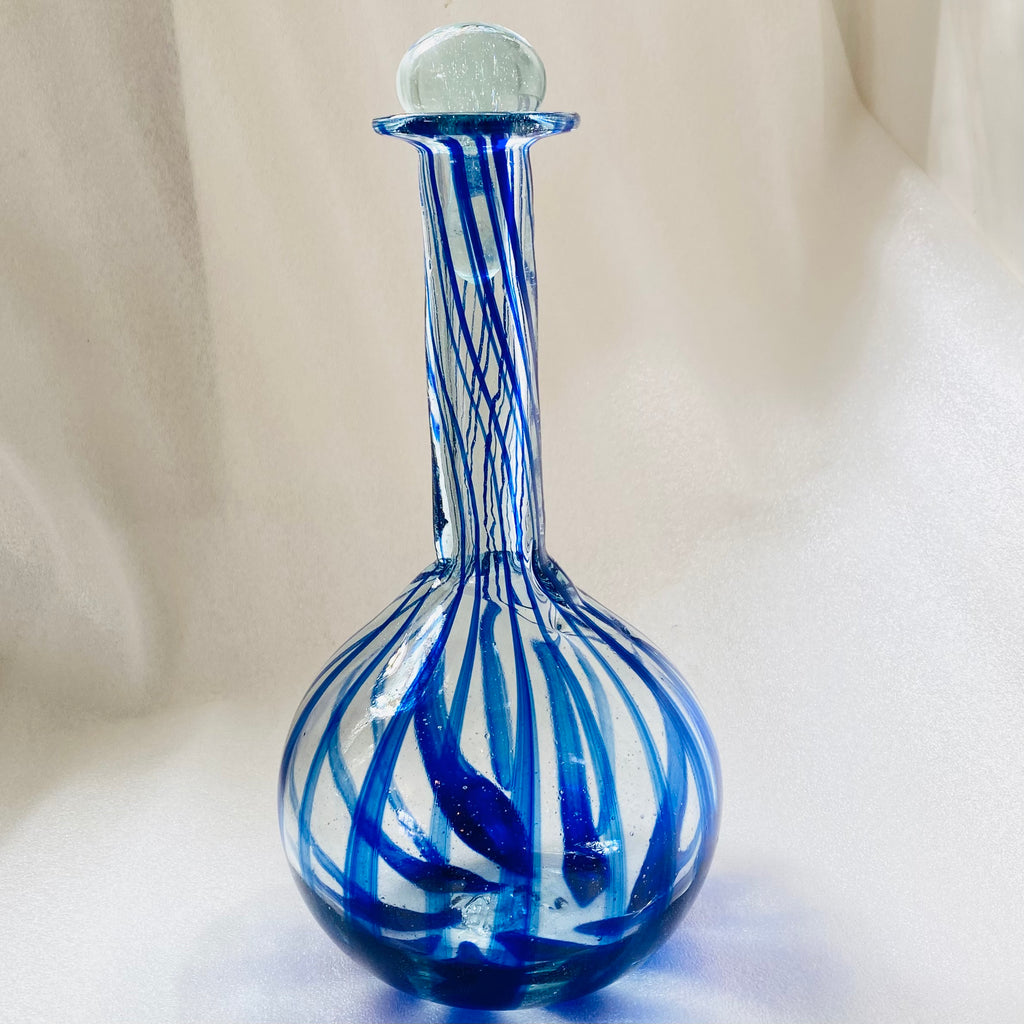 Blown glass - decanter (30cm teardrop) ~ 1300ml