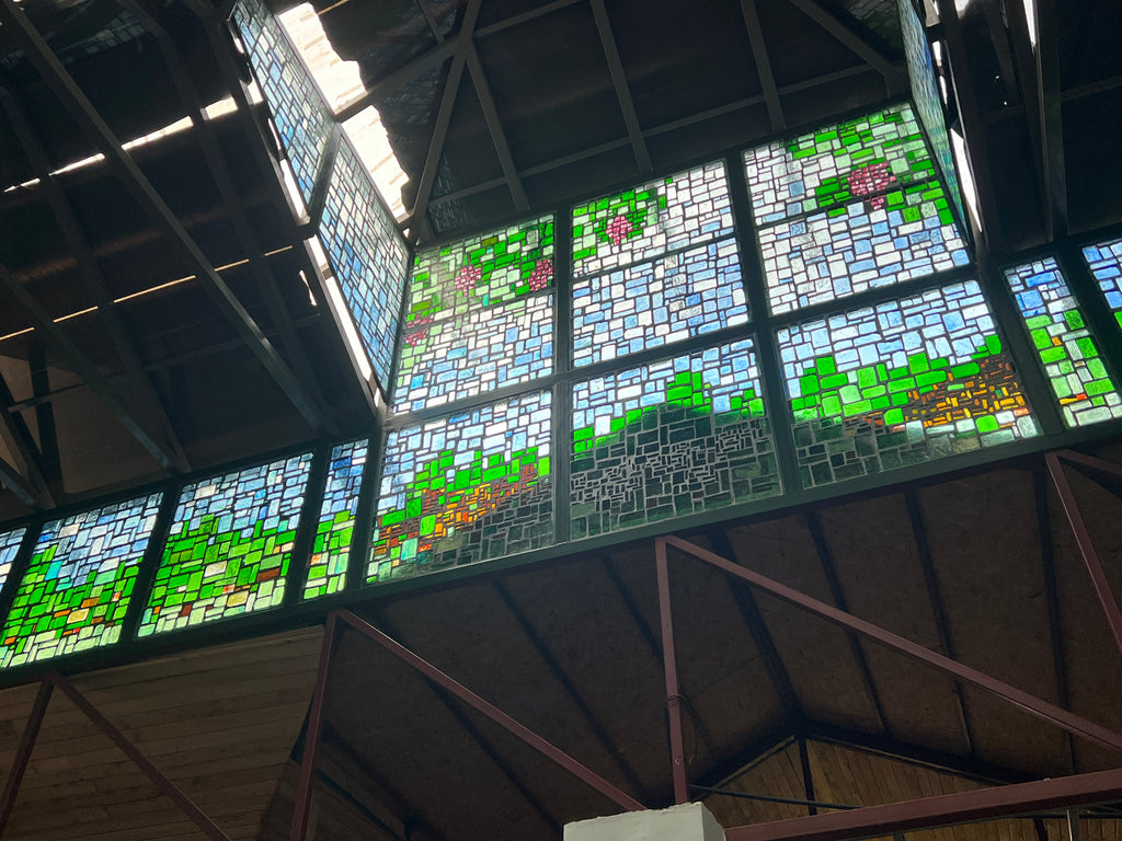 Dalle de Verre 'Mausoleum' panel ~ 50 sq m