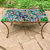 Dalle de Verre coffee table ~ 100 x 60cm rectangle, 50cm high