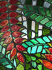 Dalle de Verre 'Heliconia' panel ~ 0.8 x 2.4m