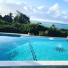 Dalle de Verre 'Palm' pool inserts