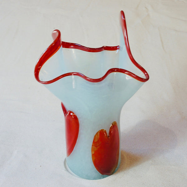 Blown glass - vase (floppy 40cm)