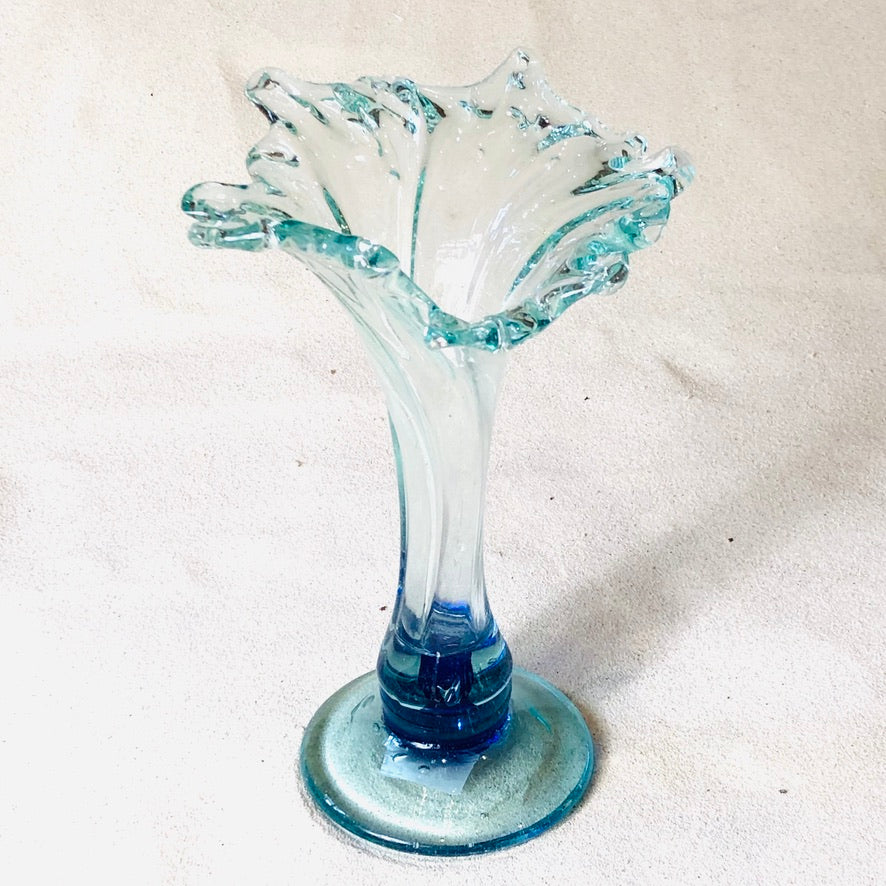 Blown glass - vase (lily 25cm)