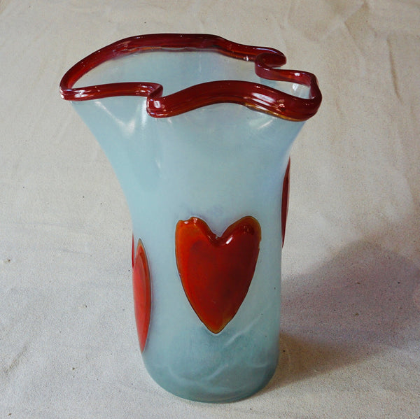 Blown glass - vase (floppy 40cm)