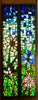 Dalle de Verre ‘Florabunda’ door accent