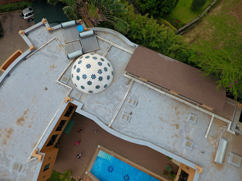 Dalle de Verre 'Starry Dome' inserts