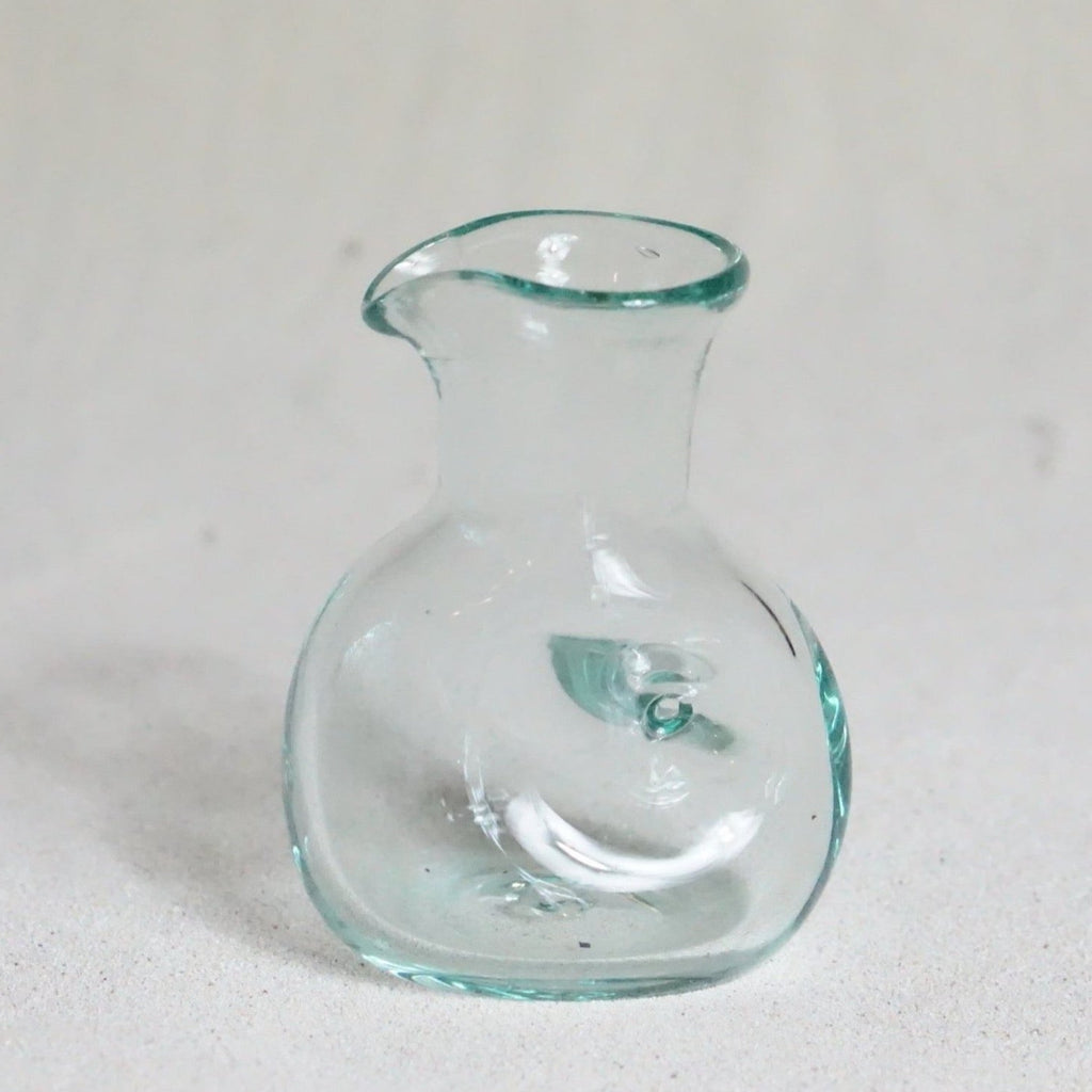 Blown glass - jug (10cm pinched) ~ 200ml