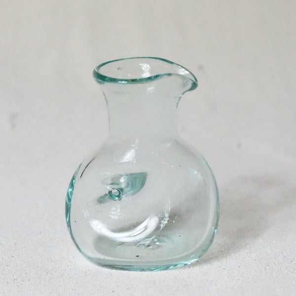 Blown glass - jug (10cm pinched) ~ 200ml