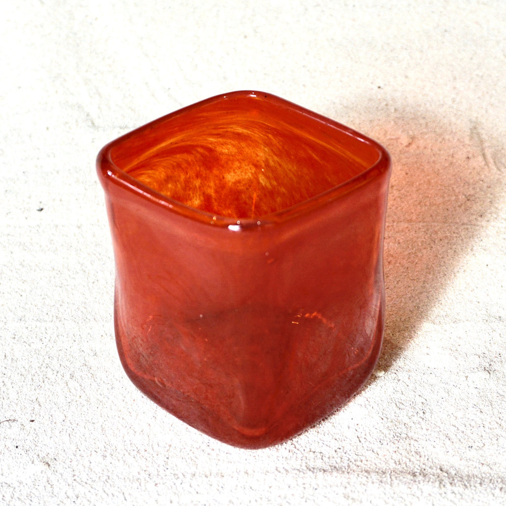 Blown glass - tumbler (straight square)