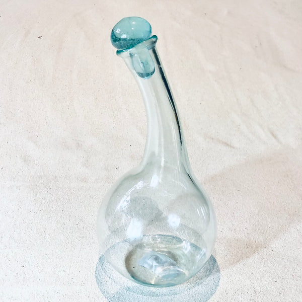 Blown glass - decanter (30cm teardrop) ~ 850ml