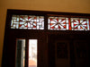 Dalle de Verre ‘Chisel’ door accent