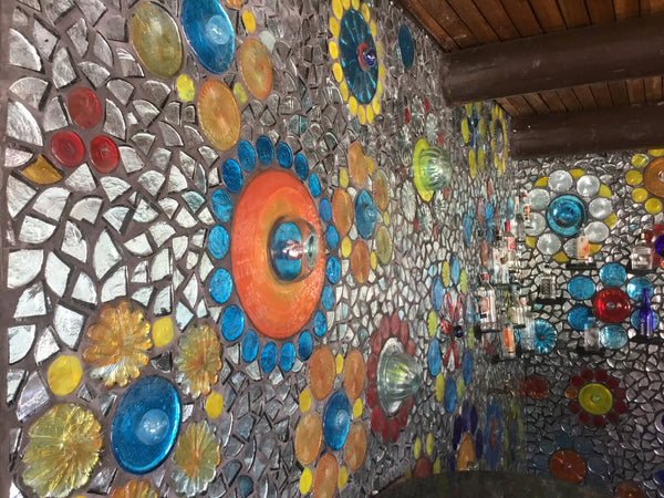 Wall art 'Deconstructed Disco Ball' ~ 5 x 40m