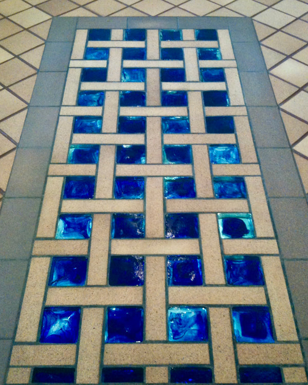 Dalle de Verre 'Enduro' floor inserts