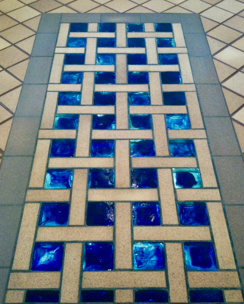 Dalle de Verre 'Enduro' floor inserts