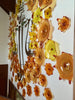 Wall art 'Ganesh in Flowers 2' 3m x 3m