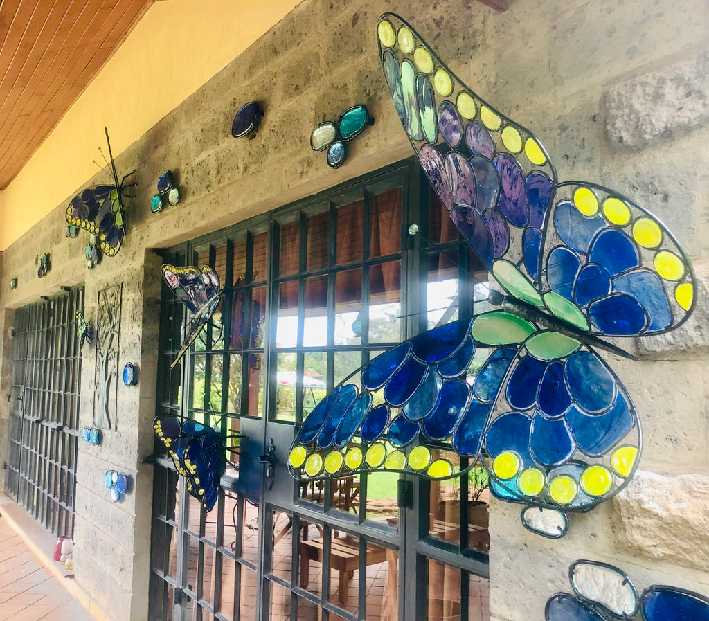 Wall art 'Lepidoptera 4' ~ 2 x 6m