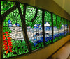 Dalle de Verre 'Lakeside' panel ~ 2 x 10m