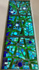 Dalle de Verre 'Bamblue' panels ~ 4 x 1m