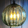 Chandelier 'Crackle Balls' hanging cluster