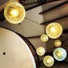 Chandelier 'Crackle Balls' hanging cluster