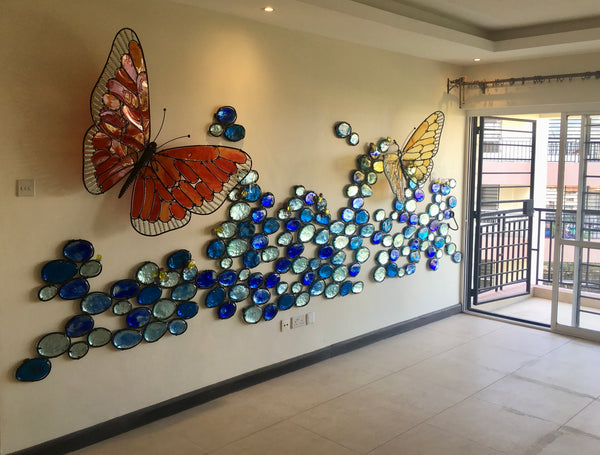Wall art 'Lepidoptera 1' ~ 6m x 2m