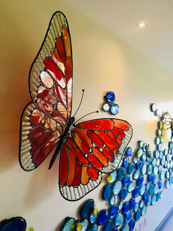 Wall art 'Lepidoptera 1' ~ 6m x 2m