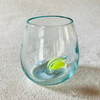 Blown glass - ‘Thumb’ler (short round dimple tumbler) ~ 300ml