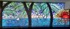 Dalle de Verre 'Dhowscape' panel ~ 1.6 x 3.2m