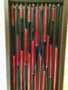 Bead curtain 'Tubular Bells' 3 x 2m x 0.8m