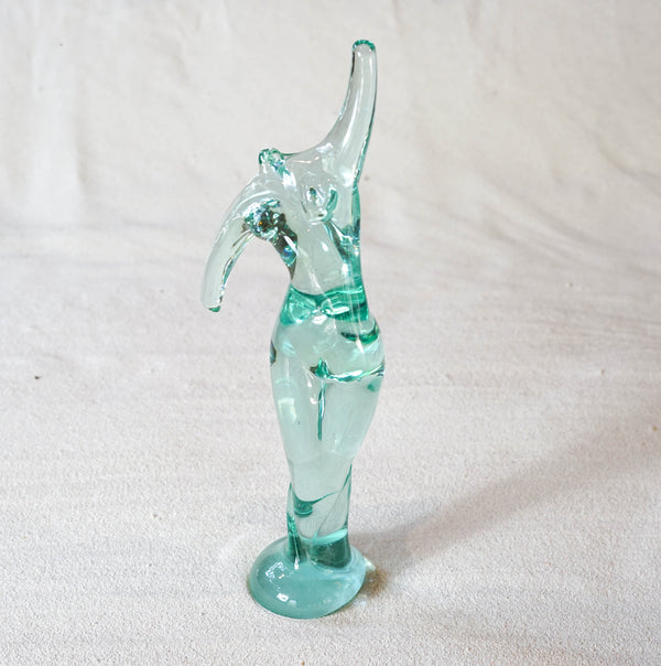 Blown glass - sculpture 'Venus Rising' by Ondrej Novotny