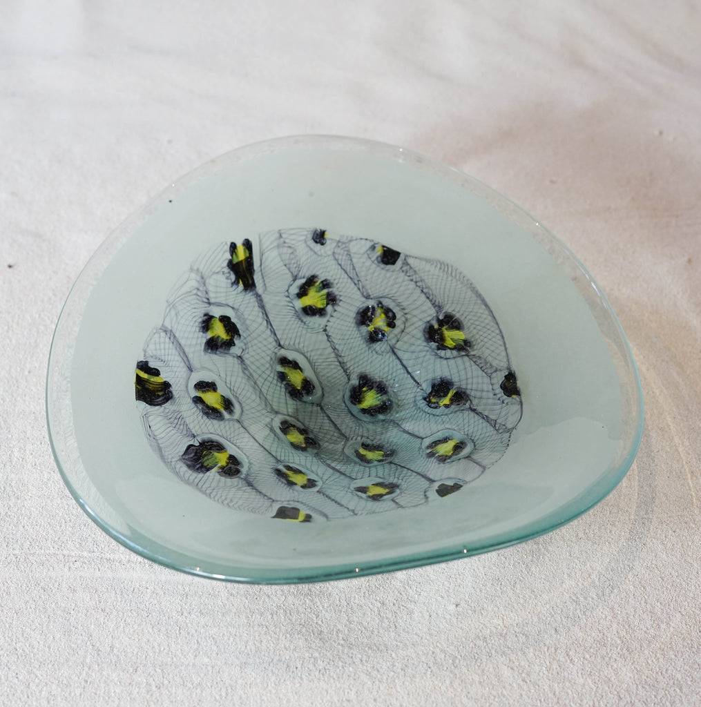 Blown glass - bowl 'Dream' by Christiaan Maas